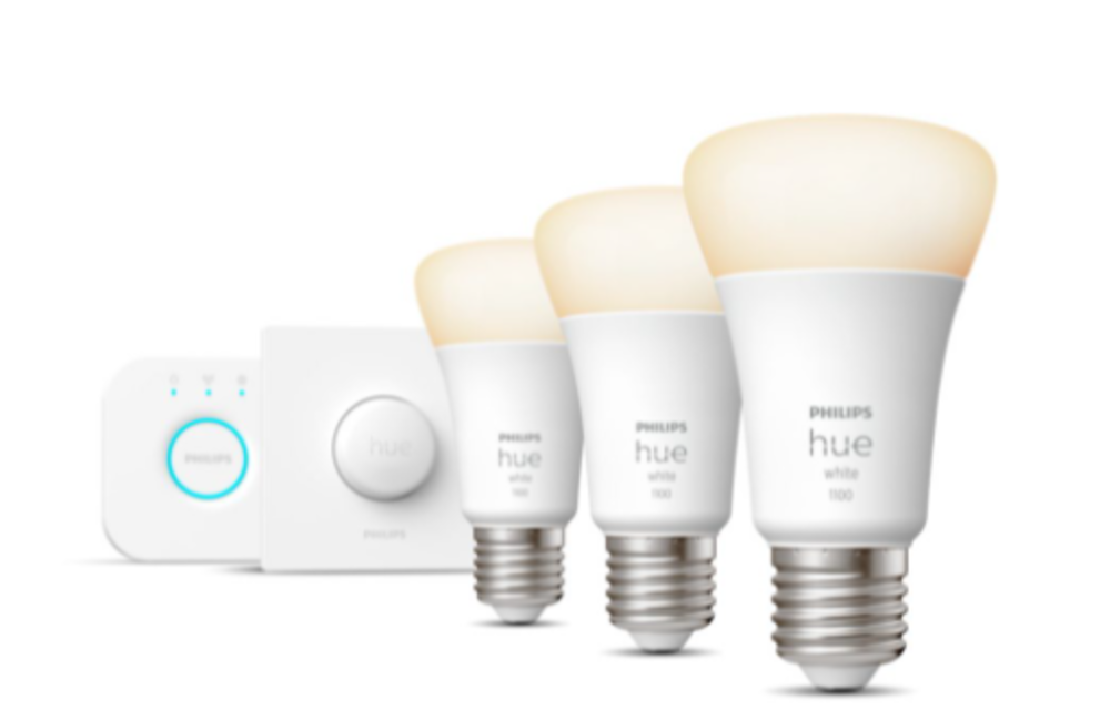 Philips Hue Starterkit White Ambiance E27 + Dimmer - Slimme lamp