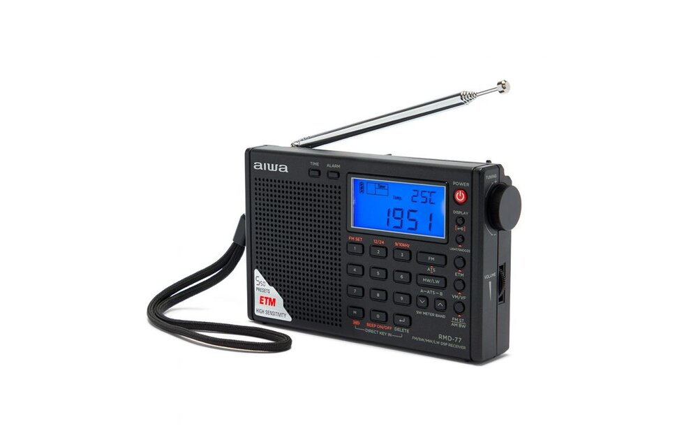Aiwa RMD-77 Zwart - Radio
