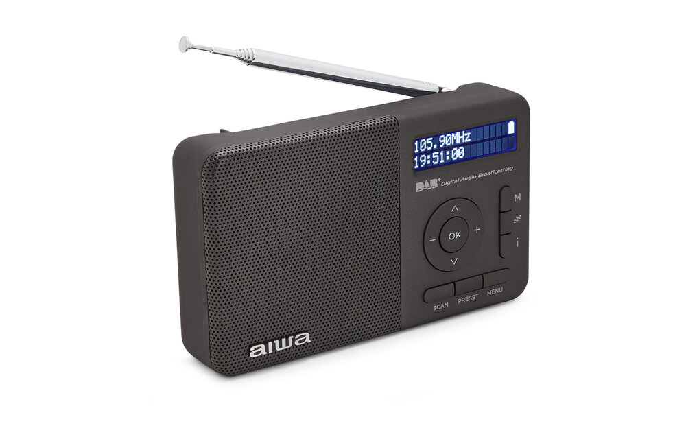 Aiwa RD-40DAB/BK Zwart - Radio