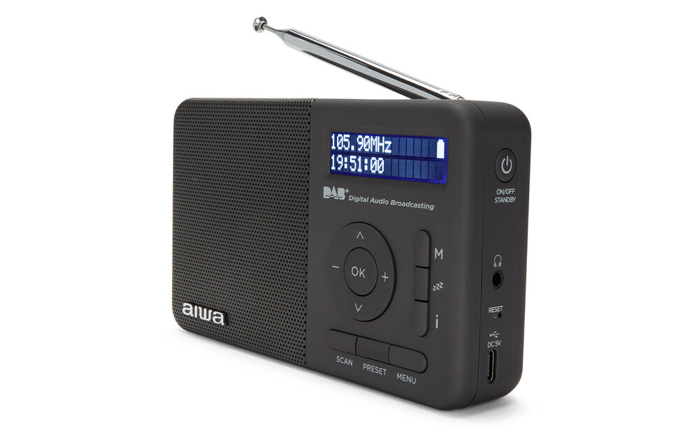 Aiwa RD-40DAB/BK Zwart - Radio