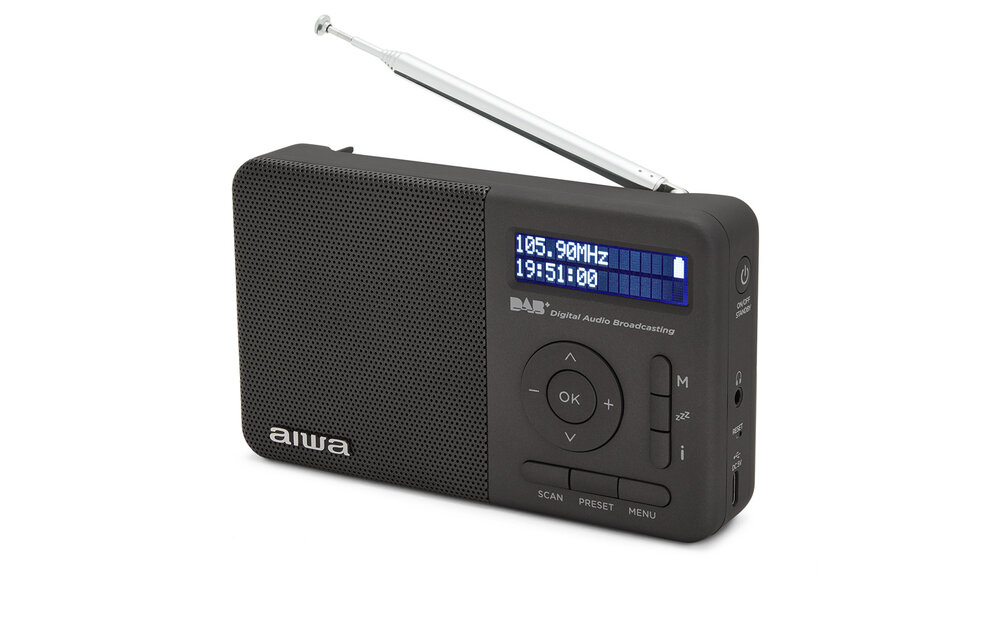 Aiwa RD-40DAB/BK Zwart - Radio