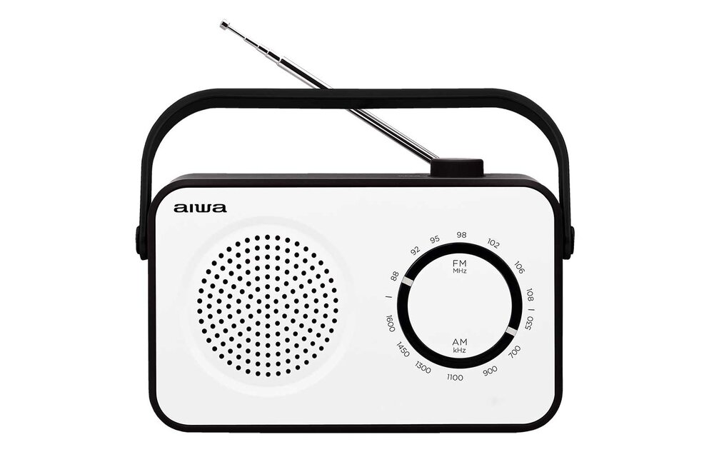 Aiwa R-190BW Wit - Radio