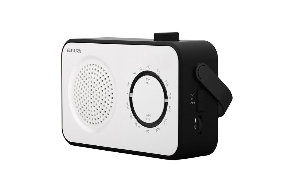 Aiwa R-190BW Wit - Radio