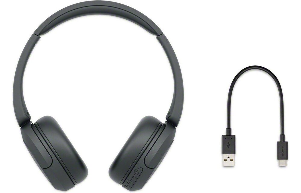 Sony WH-CH520 Zwart - Draadloze koptelefoon