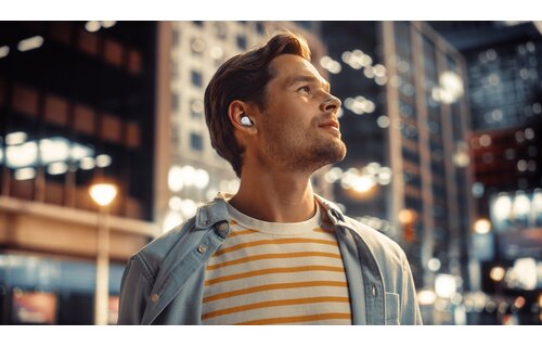 JVC HA-A25T Wit - Draadloze oordopjes