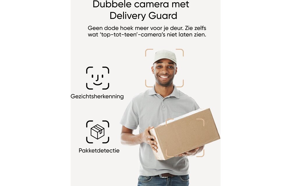 Eufy Video Doorbell E340 (Uitbreiding) - Deurbel