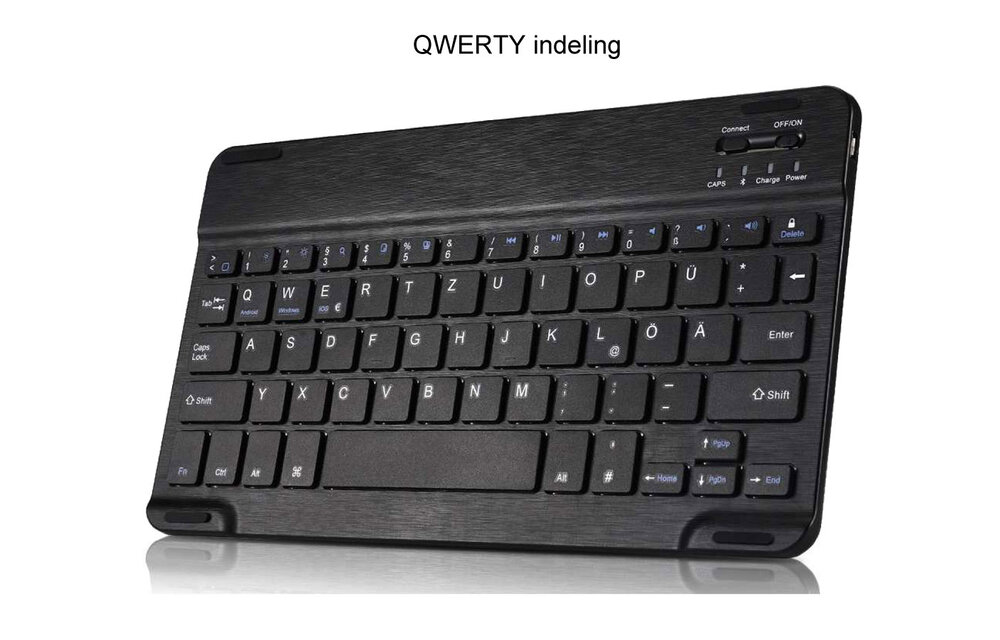 Just in Case Samsung Galaxy Tab A9+ Premium Bluetooth Keyboard Cover Qwerty - Beschermhoes