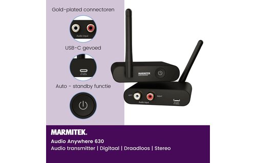 Marmitek Audio Anywhere 630 - Mediaspeler