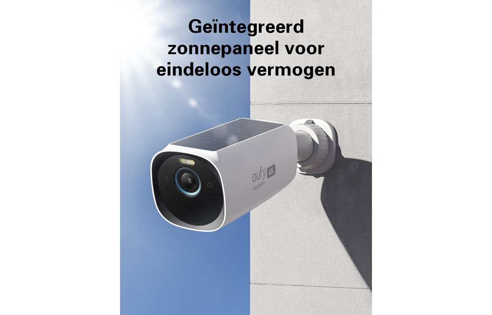 Eufy eufyCam 3 S330 3-Cam Kit (3 camera's + Homebase 3) - Beveiligingscamera
