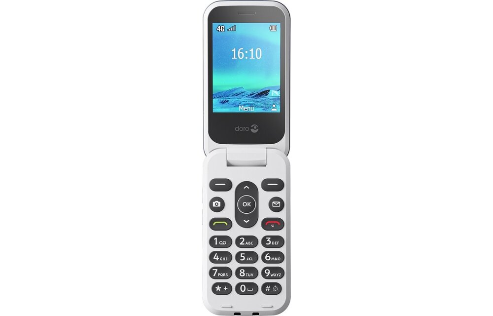 Doro 2820 Blauw/wit - Mobiele telefoon