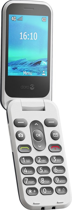 Doro 2820 Blauw/wit - Mobiele telefoon