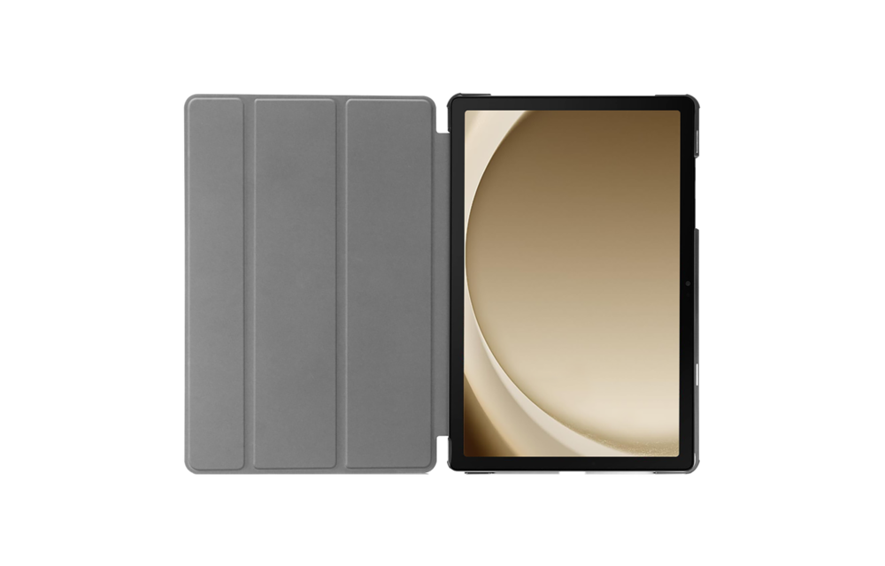 Just in Case Samsung Galaxy Tab A9+ TriFold Smart Book Case Grijs - Beschermhoes