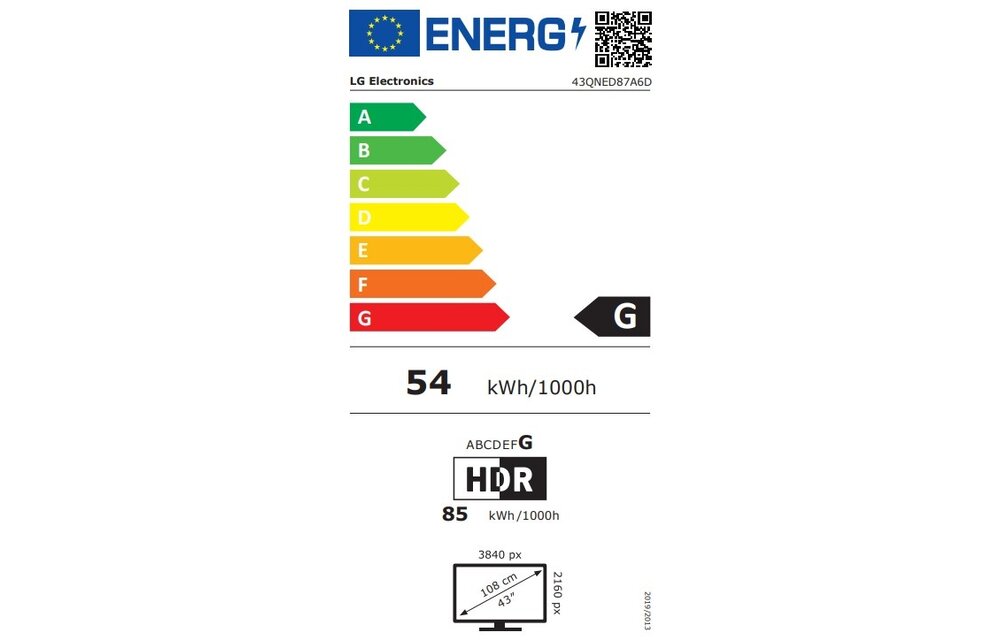 LG 43QNED87A6D (2025) - QNED TV