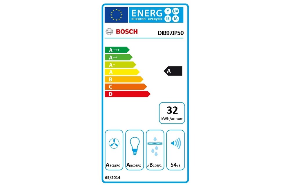 Bosch DIB97JP50 - Plafond afzuigkap