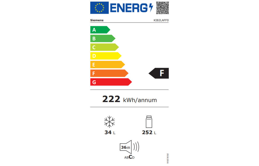 Siemens KI82LAFF0 - Inbouw koel-vriescombinatie