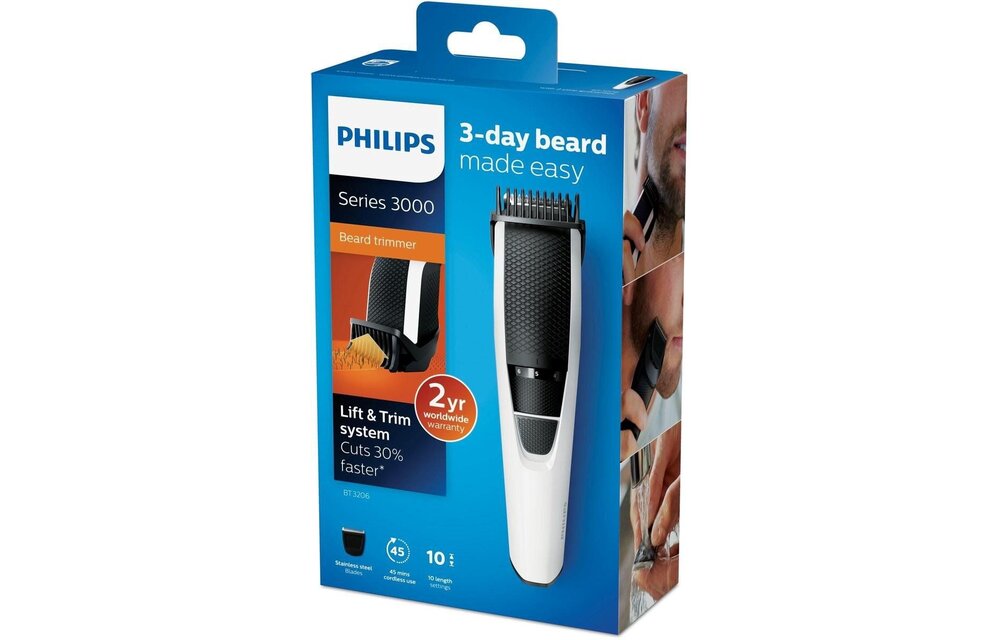 Philips Series 3000 BT3206/14 - Baardtrimmer