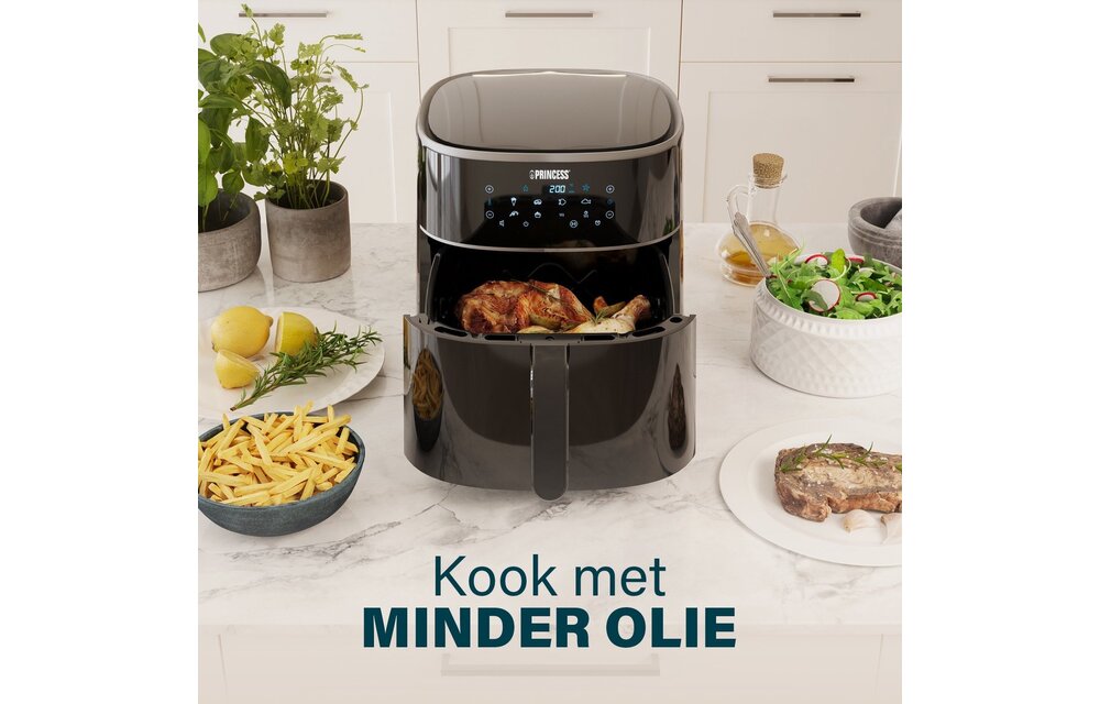 Princess 182254 Digitale Airfryer XXL - Hetelucht friteuse