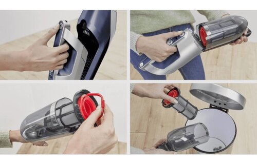 Bosch Serie 4 Flexxo Gen2 BCH3K2851  - Steelstofzuiger