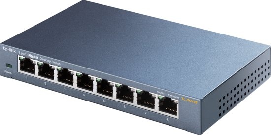 TP-Link TL-SG108 8-Poorts - Netwerk switch