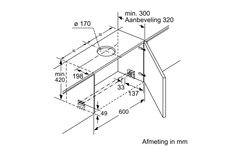 Siemens LI97SA531 - Vlakscherm afzuigkap