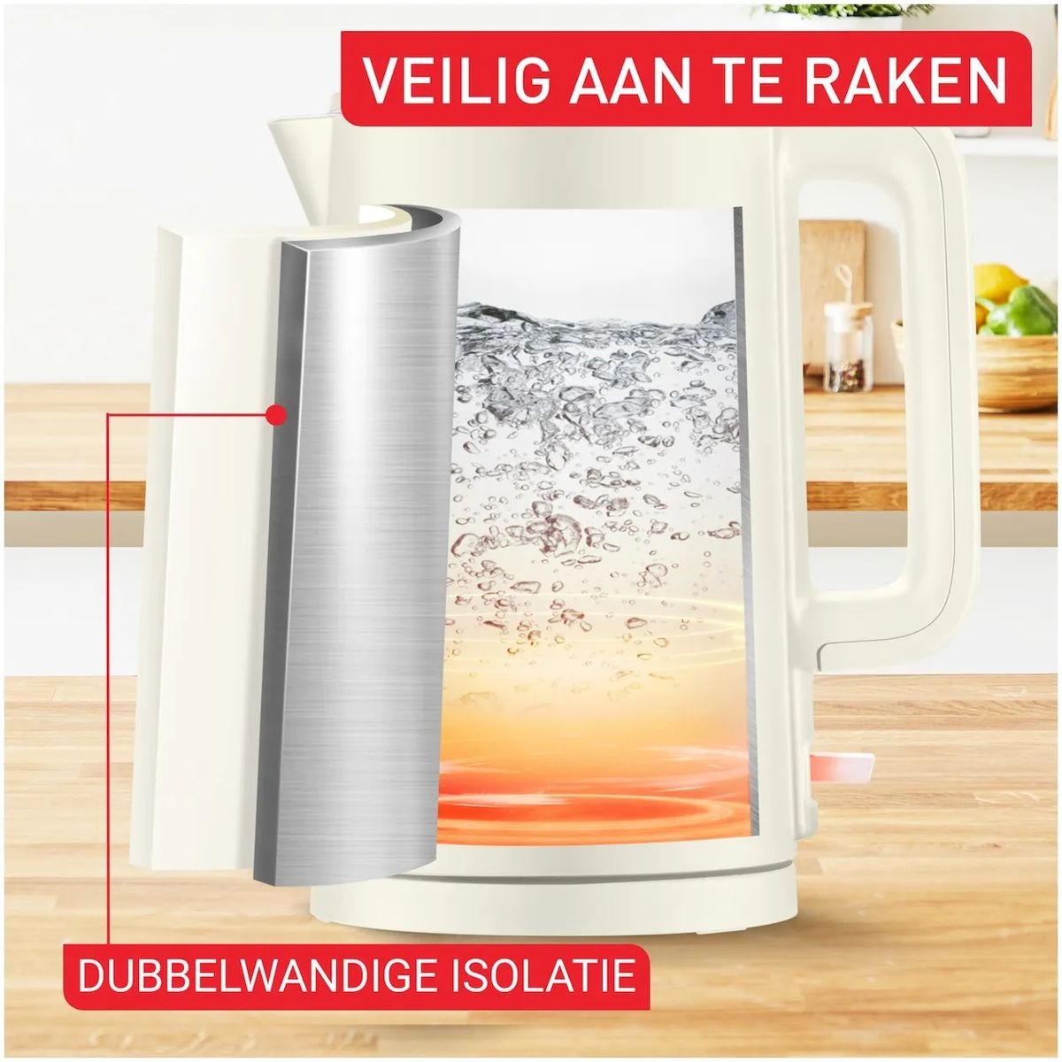 Tefal KO140A Thermo Protect - Waterkoker