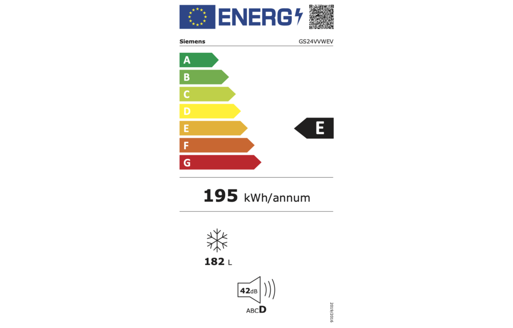 Siemens GS24VVWEV - Vrieskast