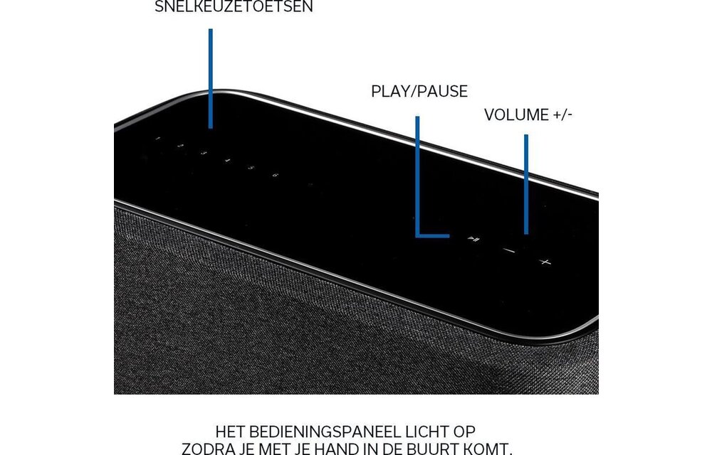Denon Home 350 Zwart - Draadloze speaker