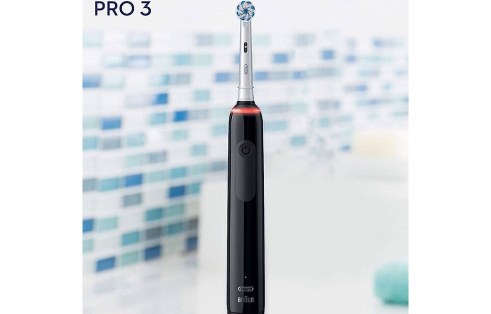 Oral-B Pro 3 3000 Pure Clean Zwart - Elektrische tandenborstel