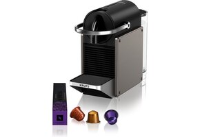 Krups Nespresso Pixie XN306T Titanium - Koffiemachine