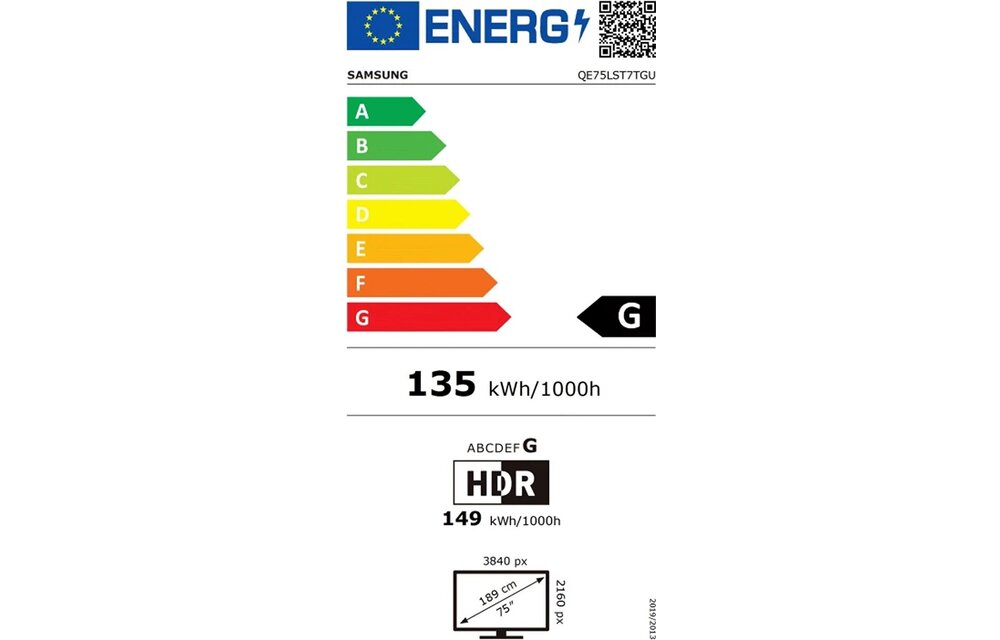 Samsung The Terrace QLED 4K 75LST7B (2023) - QLED TV