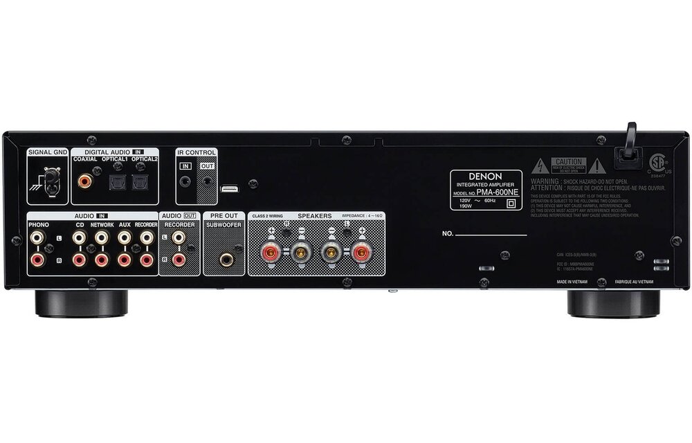 Denon PMA-600NE Zilver - Versterker