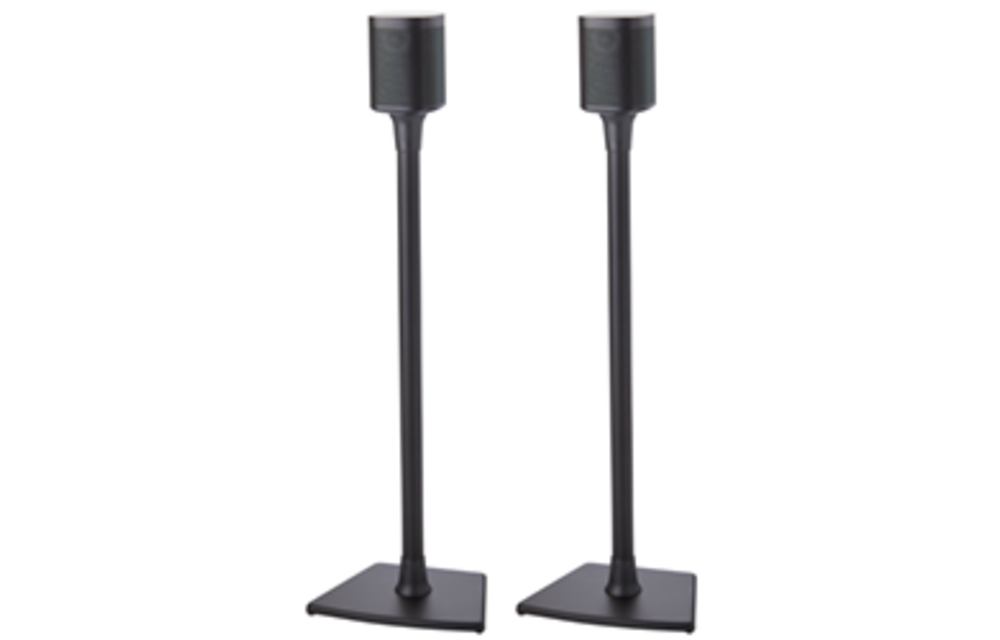 Sanus Speaker Stand - Sonos One & Play:1&3 - Pair Black - Speaker stands