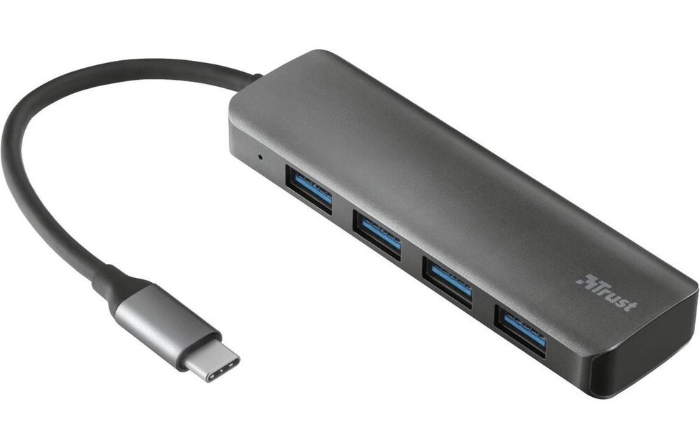 Trust Halyx 4-Port USB 3.2 Hub - USB-hub