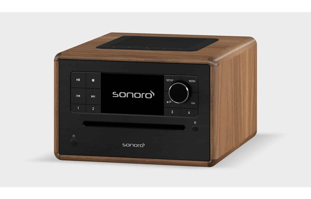 Sonoro Elite X Antraciet/ walnut - Radio