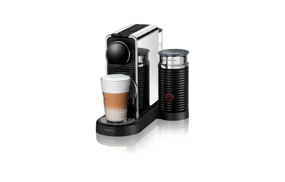 Krups Nespresso CitiZ Platinum & Milk XN630D RVS - Koffiemachine