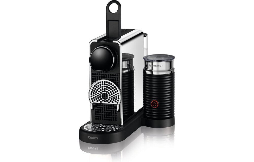 Krups Nespresso CitiZ Platinum & Milk XN630D RVS - Koffiemachine