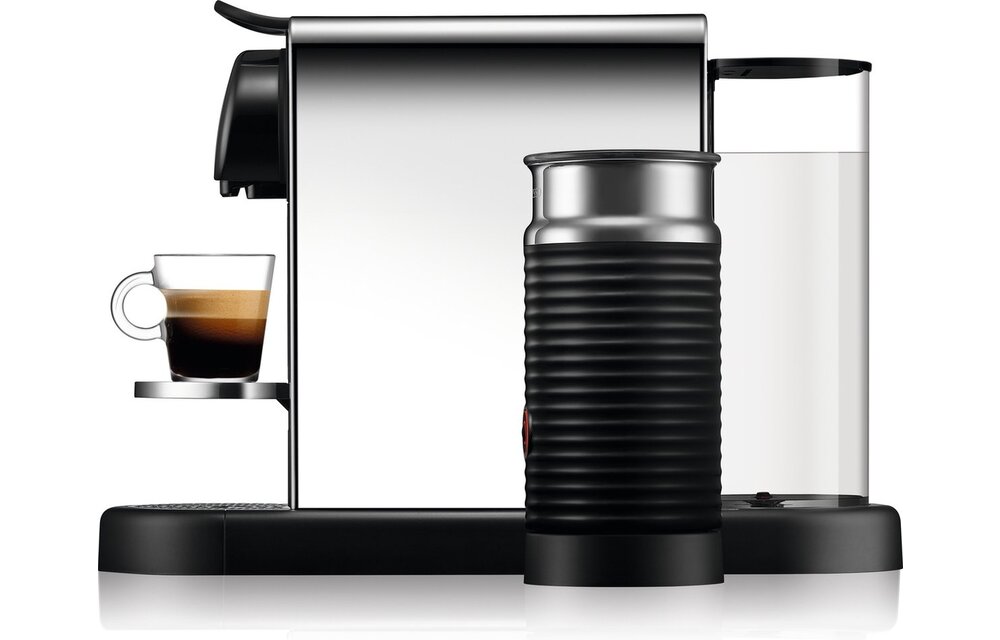 Krups Nespresso CitiZ Platinum & Milk XN630D RVS - Koffiemachine