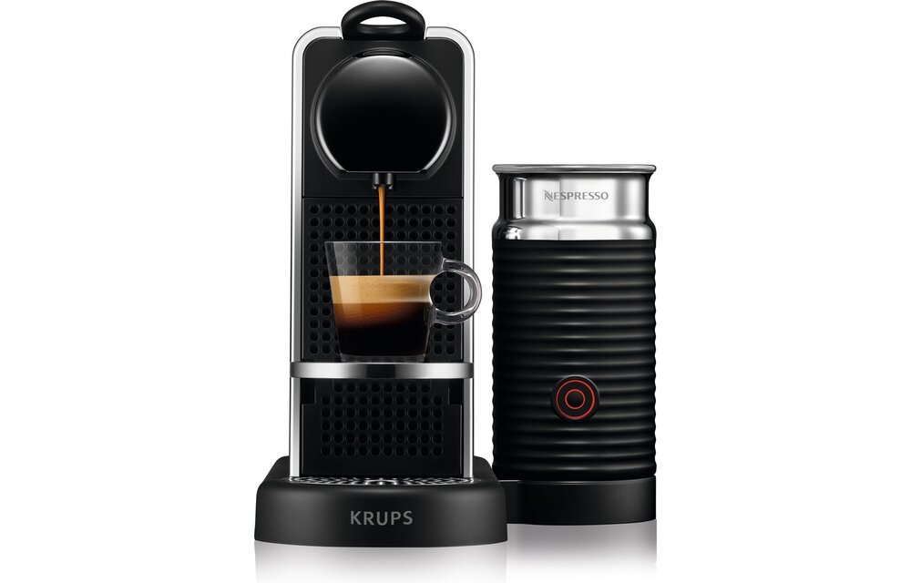 Krups Nespresso CitiZ Platinum & Milk XN630D RVS - Koffiemachine