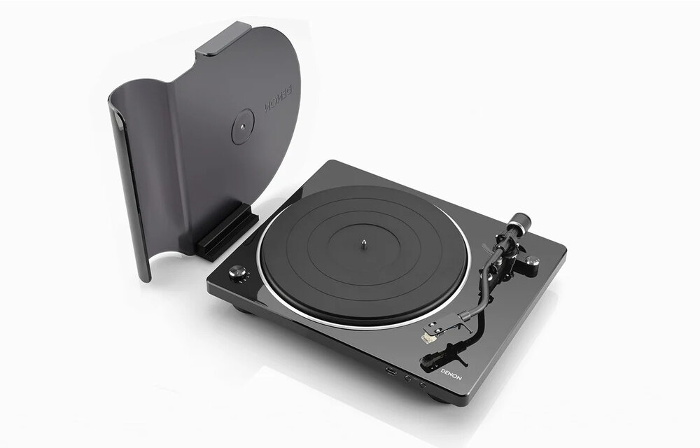 Denon DP-450USB Zwart - Platenspeler