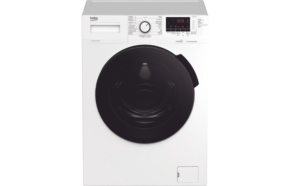 Beko WTV7825XCW1 SteamCure - Wasmachine