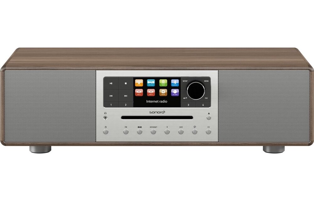 Sonoro Meisterstuck SO-610 V2 Walnoot - Radio