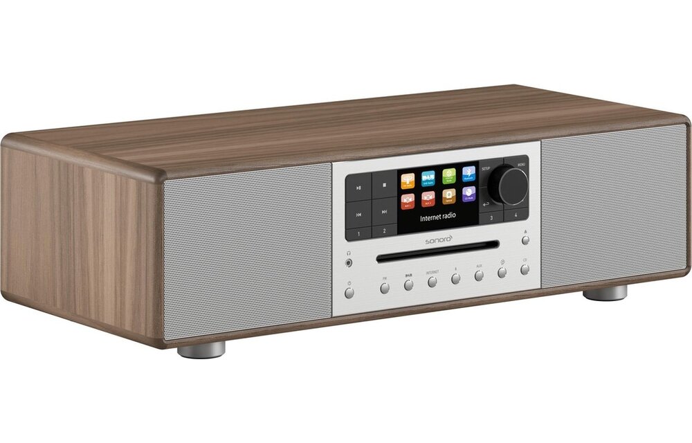 Sonoro Meisterstuck SO-610 V2 Walnoot - Radio