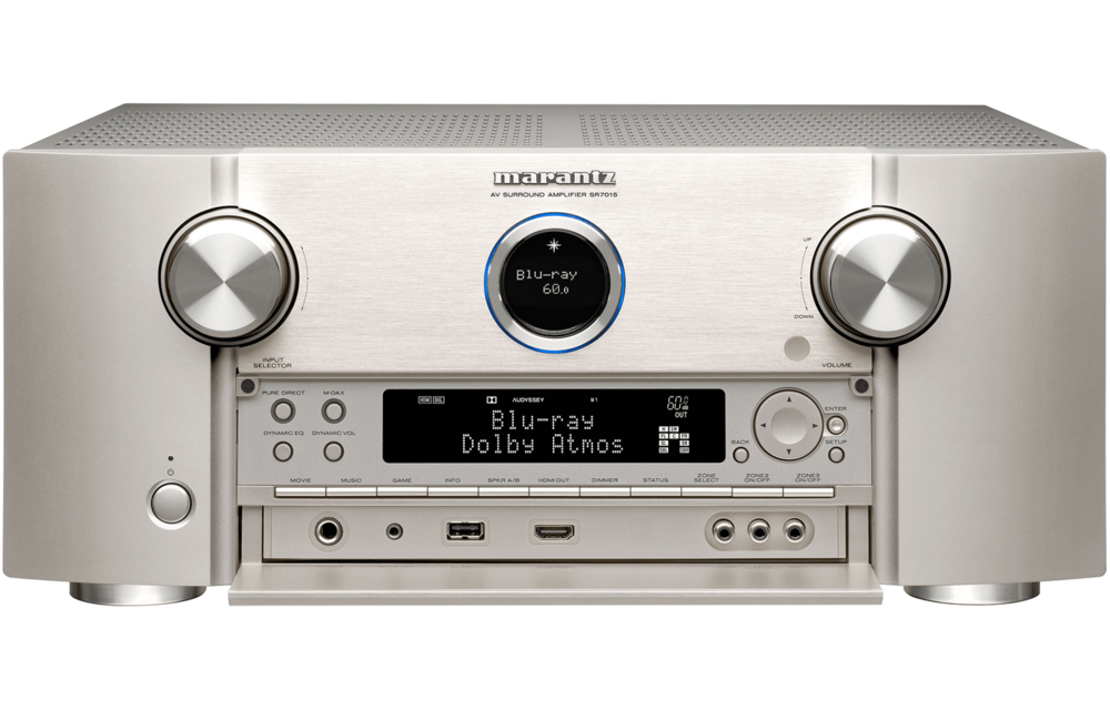 Marantz SR7015 Zilver - Receiver