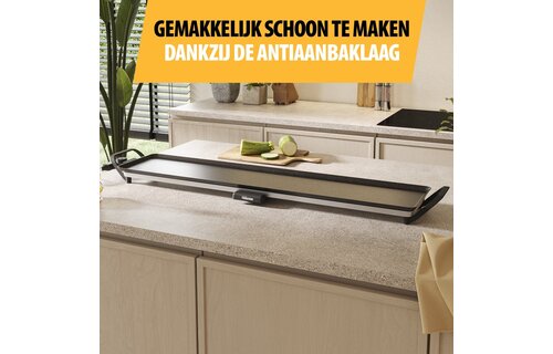 Tristar BP-2670 Tafel Grill Slim XXL - Grillplaat