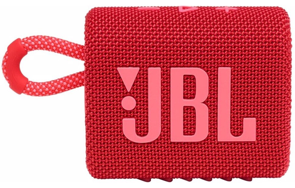 JBL Go 3 Rood - Draadloze speaker