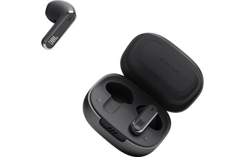 JBL Live Flex Zwart - Draadloze oordopjes