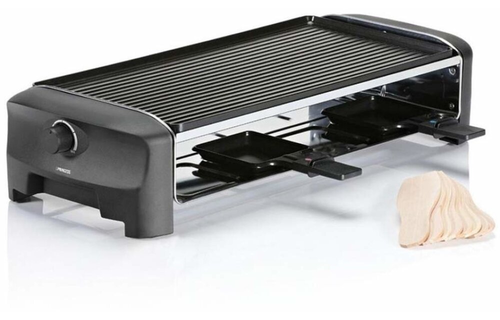 Princess 162840 Raclette 8 Grill and Teppanyaki Party - Gourmetset