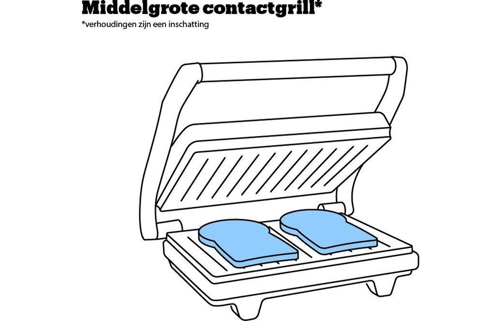Tefal Ultra Compact 600 Classic GC3050 - Contactgrill