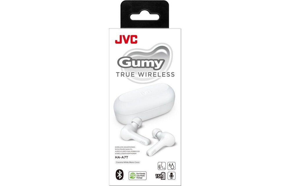 JVC HA-A7T (Wit) - Draadloze oordopjes