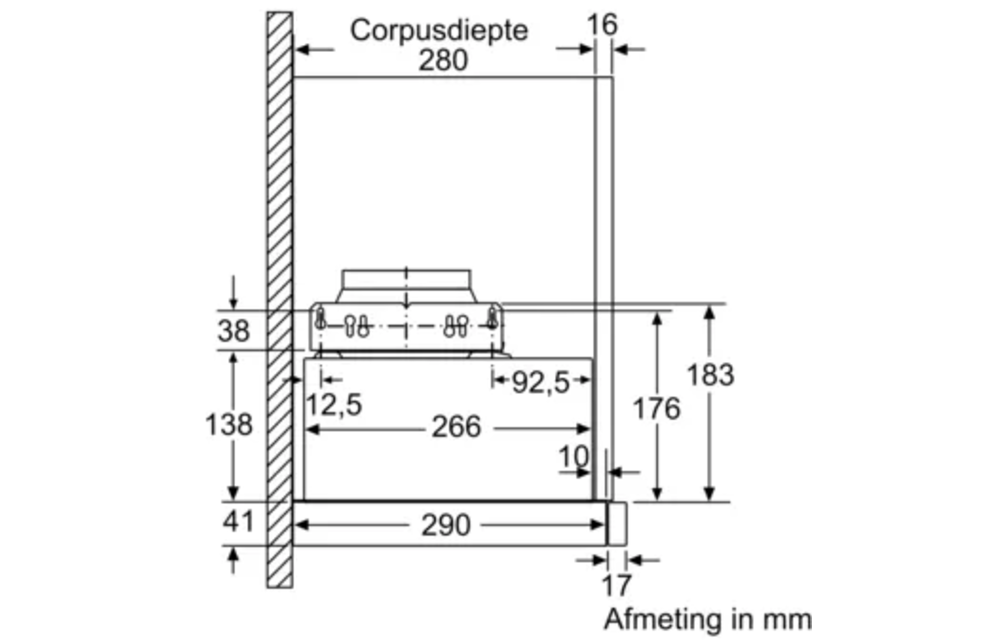 Siemens LI64LA521 - Vlakscherm afzuigkap